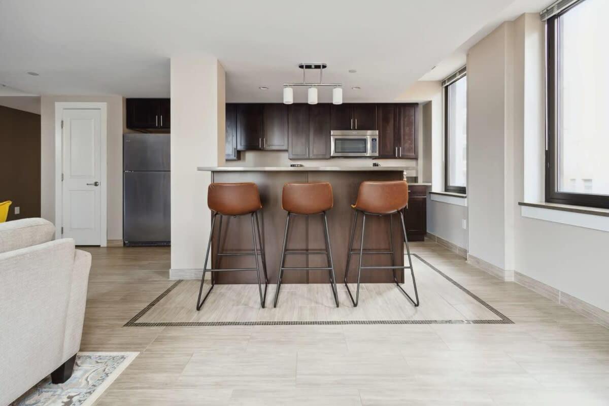 Ferienwohnung 2Br Downtown Luxury Getaway Detroit Exterior foto
