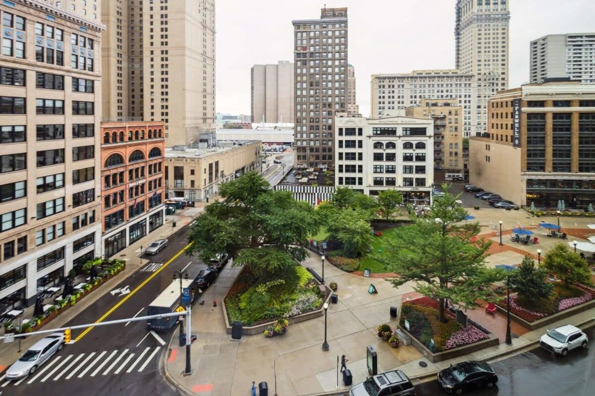 Ferienwohnung 2Br Downtown Luxury Getaway Detroit Exterior foto